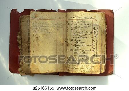 Stock Photography - Bernhard, CLOSE, books, book, antiquated. Fotosearch