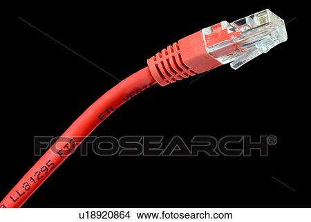 Data Cable Connector Computer Communication Data Communication Adsl Picture U1864 Fotosearch