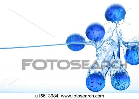 Picture - bath, ball, hygienics, blain, to detach, soluble, fact. Fotosearch