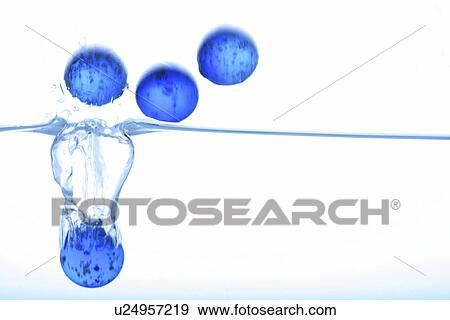 Stock Photo - bath, ball, hygienics, blain, to detach, soluble, fact. Fotosearch