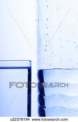 Picture - clear, glass, drip, drink, alfred. Fotosearch