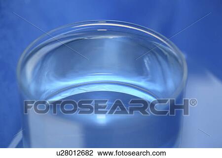 Stock Image - glass, blue, germany, fresh, clean, kempf, aqua. Fotosearch