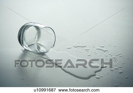 water, glass, to spill, wet, to puor out, to shed View Large Photo Image Stock Photo - water, glass, to spill, wet, to puor out, to shed. Fotosearch