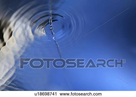 Stock Image - strahl, aqua, background, blue, circles, drinking water, fresh. Fotosearch