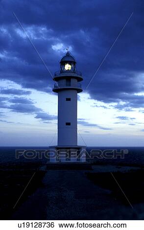 Stock Photograph - cow, Balearics, cloudy, blue, Bernhard, abenddaemmerung. Fotosearch