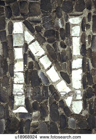 Picture - buchstabe, schriftzeichen, alphabetic, Bernhard, character, CLOSE. Fotosearch