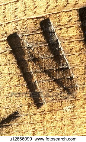 Stock Photo - schriftzeichen, buchstabe, alphabetic, Bernhard, character. Fotosearch