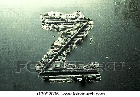 Stock Photograph - schriftzeichen, buchstabe, alphabetic, Bernhard, broken. Fotosearch