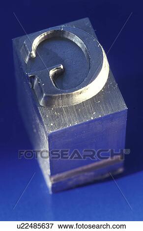 Stock Photo - schriftzeichen, stempel, buchstabe, alphabetic, Bernhard. Fotosearch