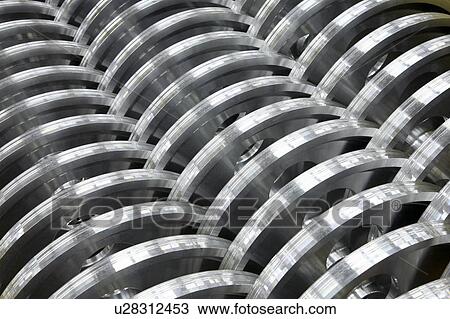 Stock Image - cogwheel, arrangement, clockwork, circle, bearing, concept, apparatus. Fotosearch