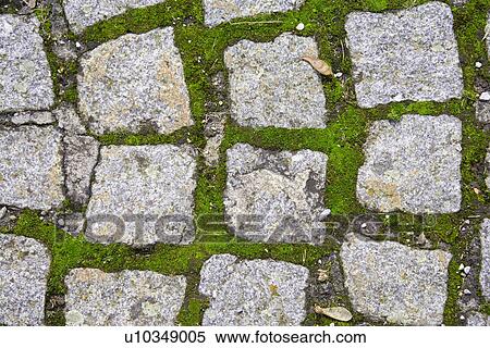 Stock Photography - cobblestones, away, cobblestone, backgrounds, background, alfred. Fotosearch