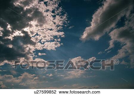 sky, blue, sun, sunshine, shine, shining, clouds View Large Photo Image Stock Image - sky, blue, sun, sunshine, shine, shining, clouds. Fotosearch