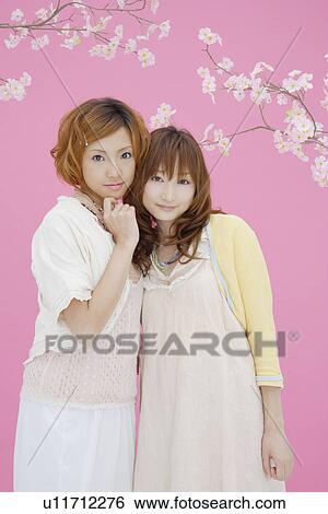 Portrait of teenage girls View Large Photo Image Stock Photograph - Portrait of teenage girls. Fotosearch