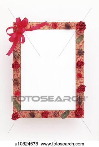 A frame with ribbon attached View Large Photo Image Stock Photo - A frame with ribbon attached. Fotosearch
