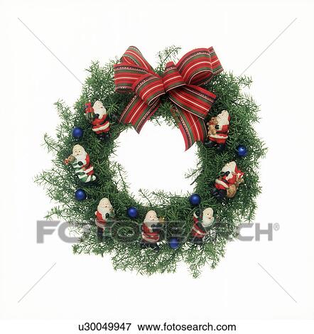 Close-up of a beautiful wreath View Large Photo Image Stock Photo - Close-up of a beautiful wreath. Fotosearch