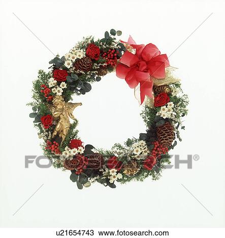 Close-up of a wreath View Large Photo Image Stock Image - Close-up of a wreath. Fotosearch
