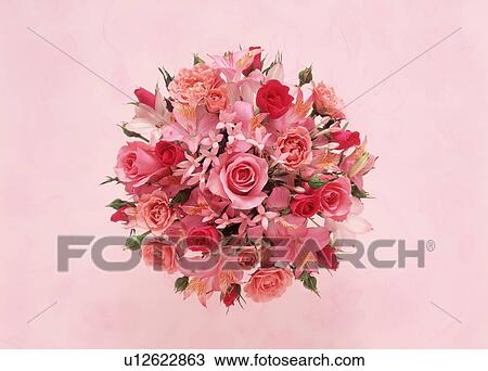 Stock Image - View of a decorative bouquet.. Fotosearch