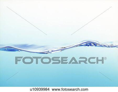 Picture - View of clear water surface (digital composite). Fotosearch