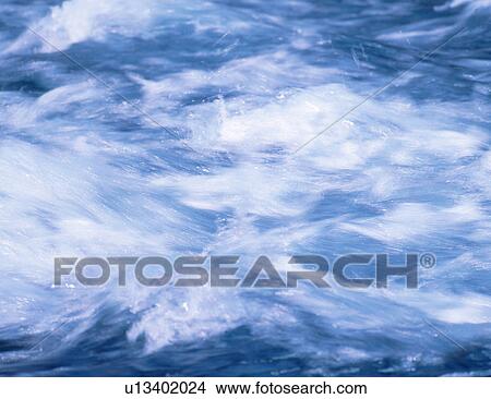 Picture - View of flowing water. Fotosearch