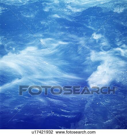 Stock Image - View of water flowing. Fotosearch
