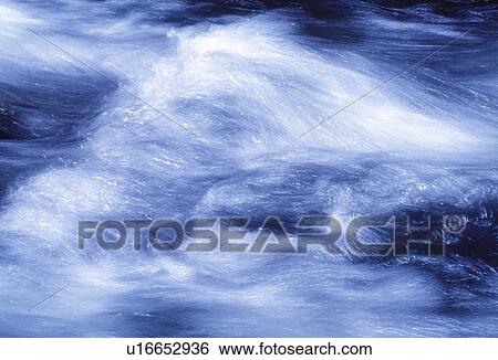 Stock Photograph - View of water flowing. Fotosearch