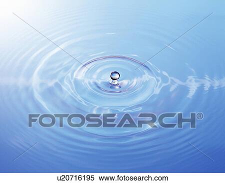 Stock Photography - High angle view of droplet digital composite. Fotosearch