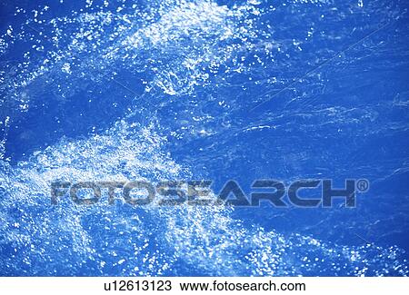 High angle view of flowing water View Large Photo Image Stock Image - High angle view of flowing water. Fotosearch