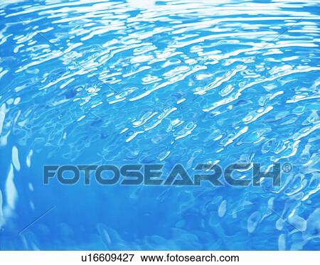 Stock Photo - High angle view of water. Fotosearch