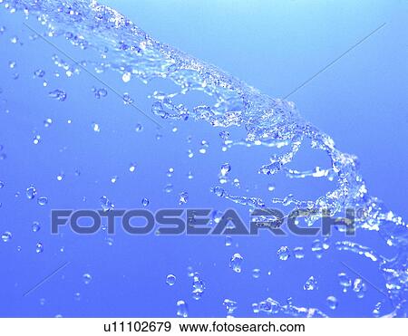 View of splattering water View Large Photo Image Stock Photo - View of splattering water. Fotosearch