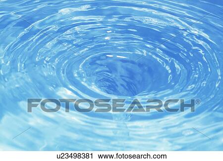 Stock Image - View of whirling water. Fotosearch