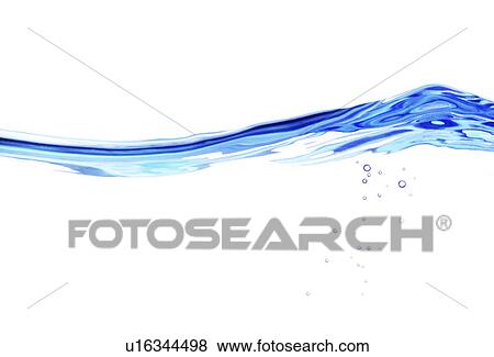 Stock Photo - Close-up of flowing water. Fotosearch