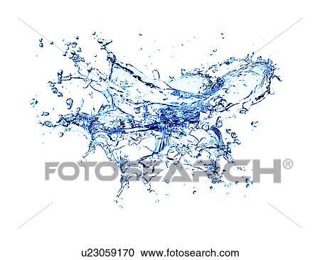 View of splattered water digital composite View Large Photo Image Stock Image - View of splattered water digital composite. Fotosearch