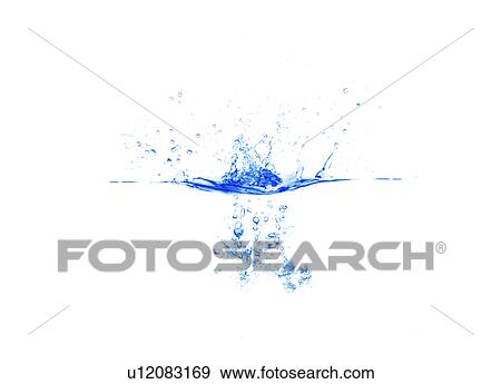 View of splattered water digital composite View Large Photo Image Stock Photo - View of splattered water digital composite. Fotosearch
