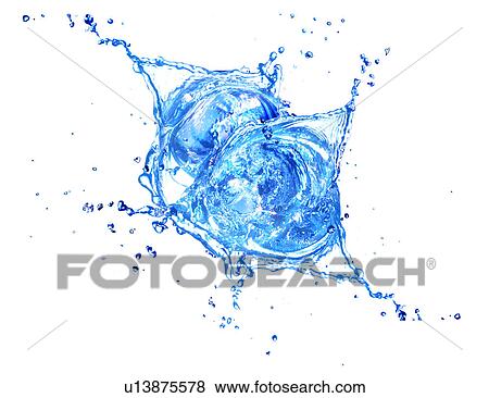Stock Photo - View of water digital composite. Fotosearch