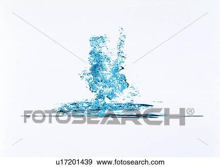View of water splattering View Large Photo Image Stock Photo - View of water splattering. Fotosearch