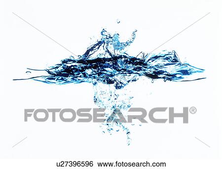 View of water splattering View Large Photo Image Stock Photograph - View of water splattering. Fotosearch