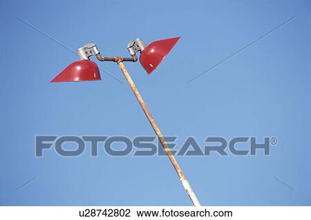 Stock Image - A Streetlight And The Sky. Fotosearch