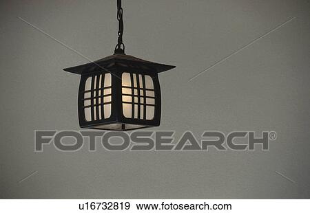 Stock Photo - Hanging Lantern. Fotosearch