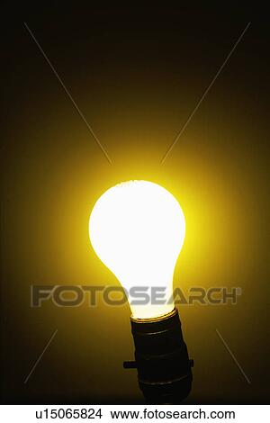 Illuminated Lightbulb View Large Photo Image Picture - Illuminated Lightbulb. Fotosearch