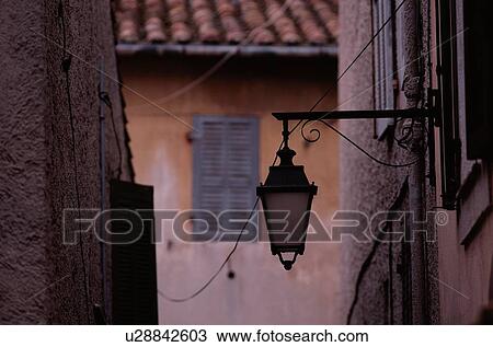Street Lamp Near Walls View Large Photo Image Stock Image - Street Lamp Near Walls. Fotosearch