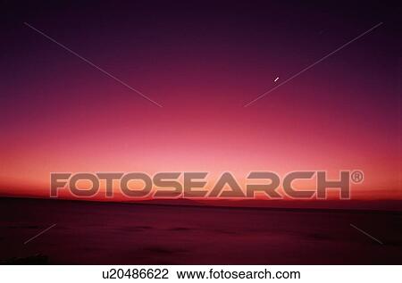 Stock Image - After Sunset. Fotosearch