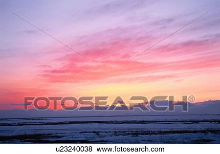 Coastline At Sunset View Large Photo Image Stock Photo - Coastline At Sunset. Fotosearch
