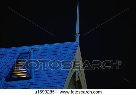 Blue Tile Roof View Large Photo Image Stock Image - Blue Tile Roof. Fotosearch