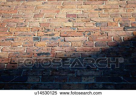 Brick Wall With Shadow View Large Photo Image Stock Photography - Brick Wall With Shadow. Fotosearch