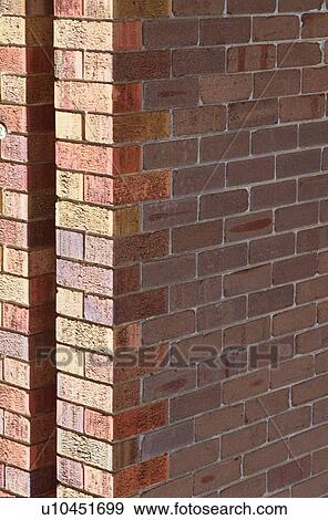 Corner Of Brick Wall View Large Photo Image Stock Photo - Corner Of Brick Wall. Fotosearch