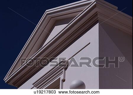 White Gable View Large Photo Image Stock Image - White Gable. Fotosearch