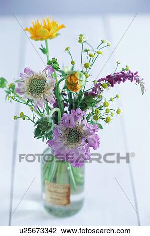 Flower bouquet in vase View Large Photo Image Stock Image - Flower bouquet in vase. Fotosearch
