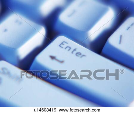Close up of the enter key on the keyboard of a computer View Large Photo Image Stock Photo - Close up of the enter key on the keyboard of a computer. Fotosearch