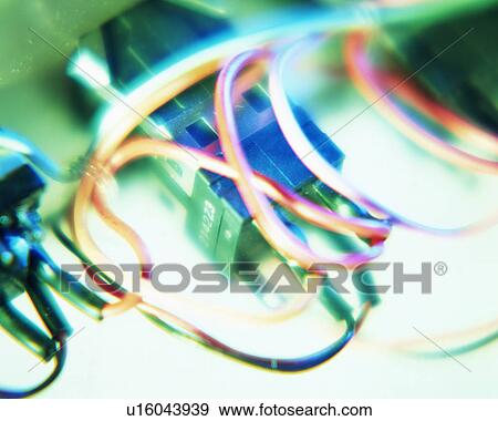 Close up of the plugs inserted in the sockets of an electrical device View Large Photo Image Stock Photo - Close up of the plugs inserted in the sockets of an electrical device. Fotosearch