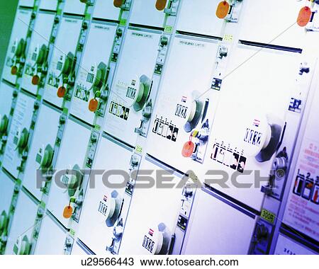 Side view of various lockers along with their keys View Large Photo Image Stock Image - Side view of various lockers along with their keys. Fotosearch